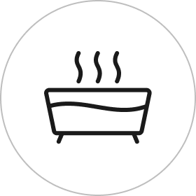 追い焚き機能付きオートバス