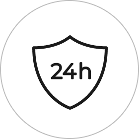 24時間サポート