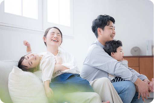 家族が安心して暮らせること