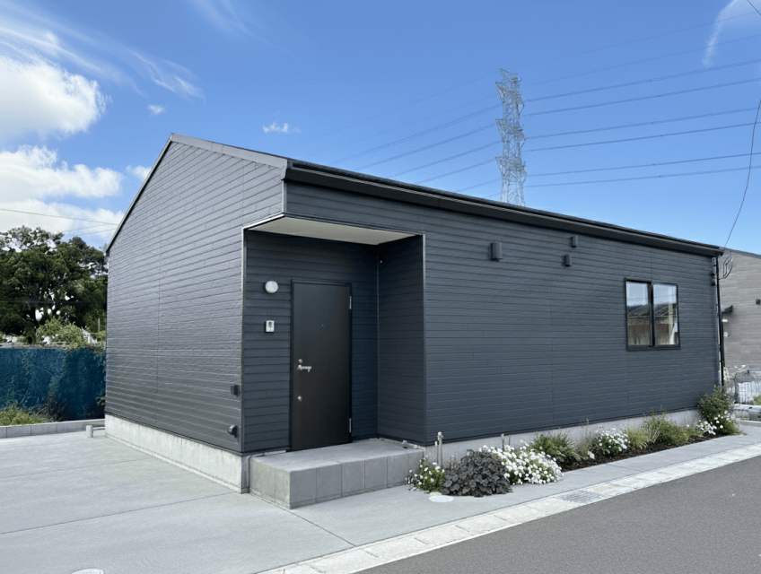 親水コーティング外壁