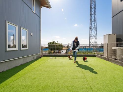 ゆとりある71坪の敷地♪