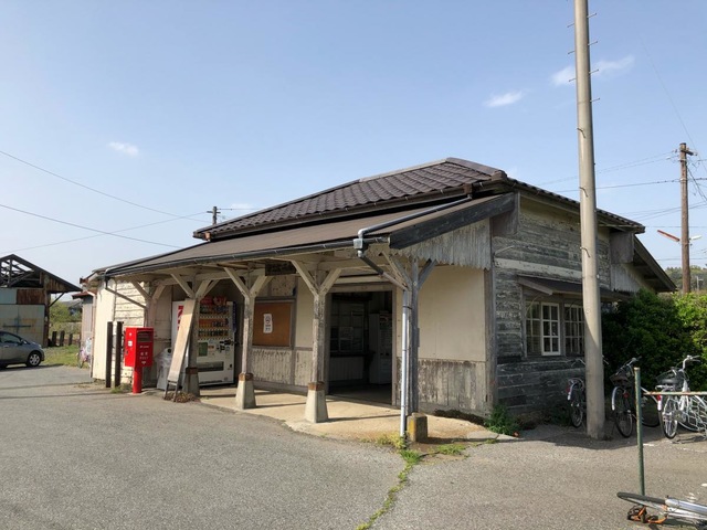 小湊鉄道『海士有木』駅